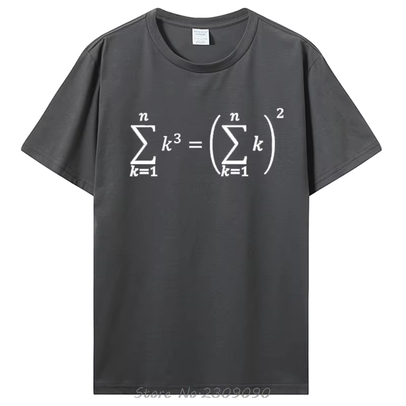 T-shirt Sum of Cubes Maths Print