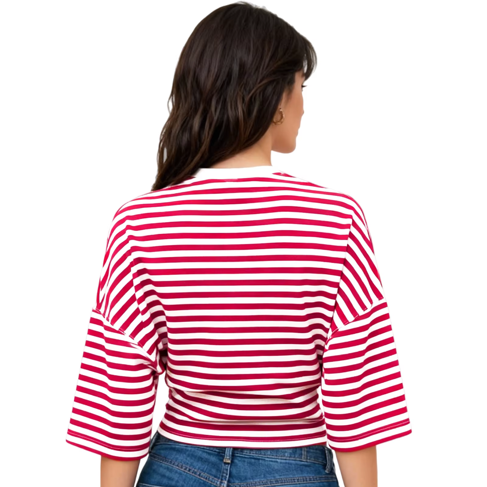T-shirts d'été pour femmes à manches coude