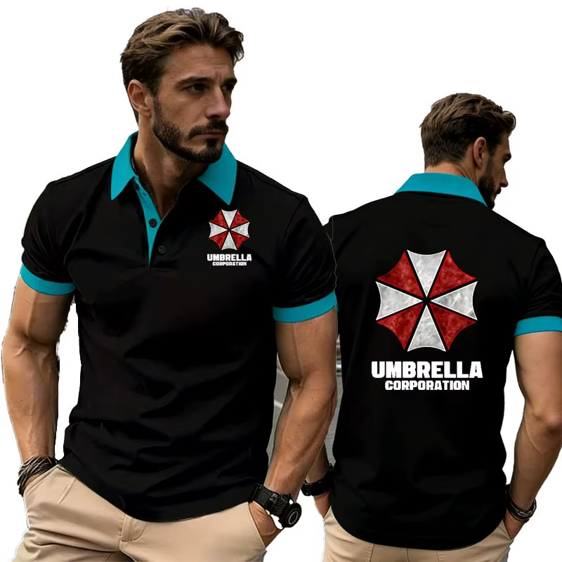 Nouveau polo homme grande taille confortable et absorbant la transpiration