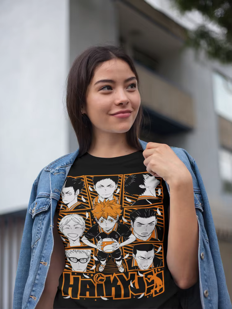 T-shirt de volley-ball Haikyuu Kuroo Tetsurou Kozporina Kenma