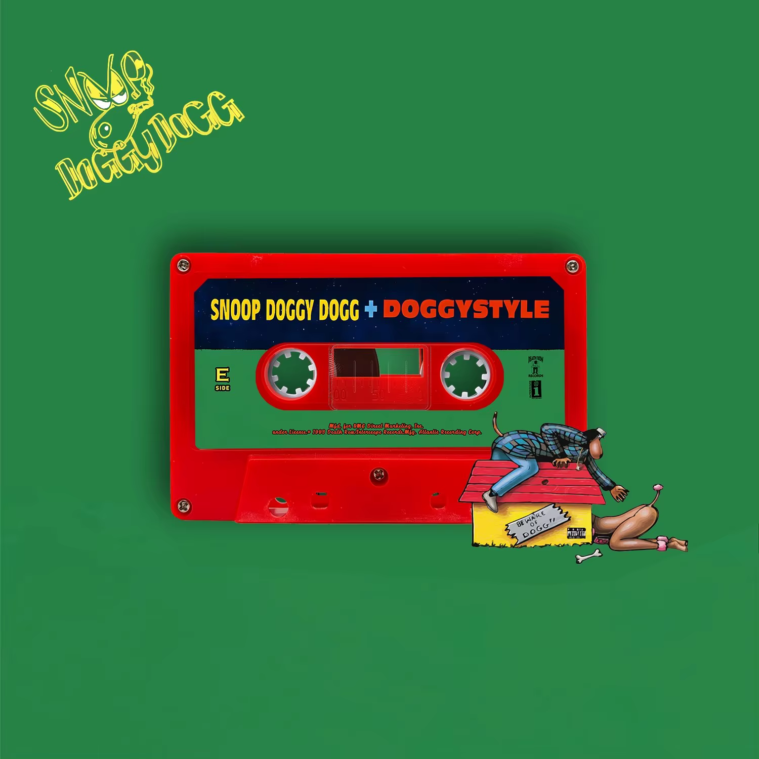 G-Funk Snoop Dogg bande musicale Doggystyle Album Gin et Jus Cassettes Cosplay baladeur voiture enregistreur pistes sonores boîte fête musique