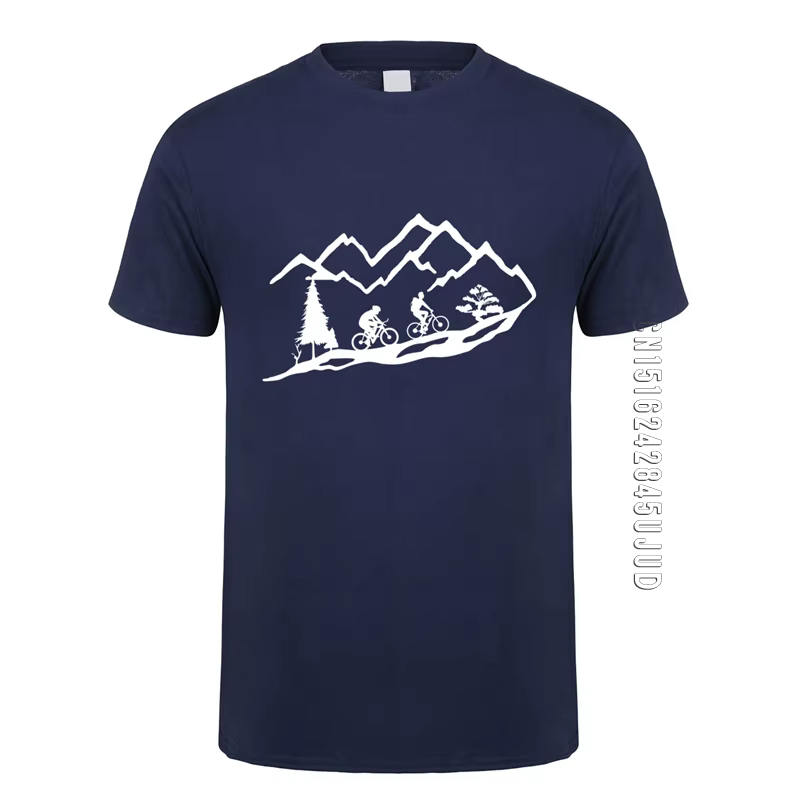 T-shirt unisexe en coton à col rond pour homme