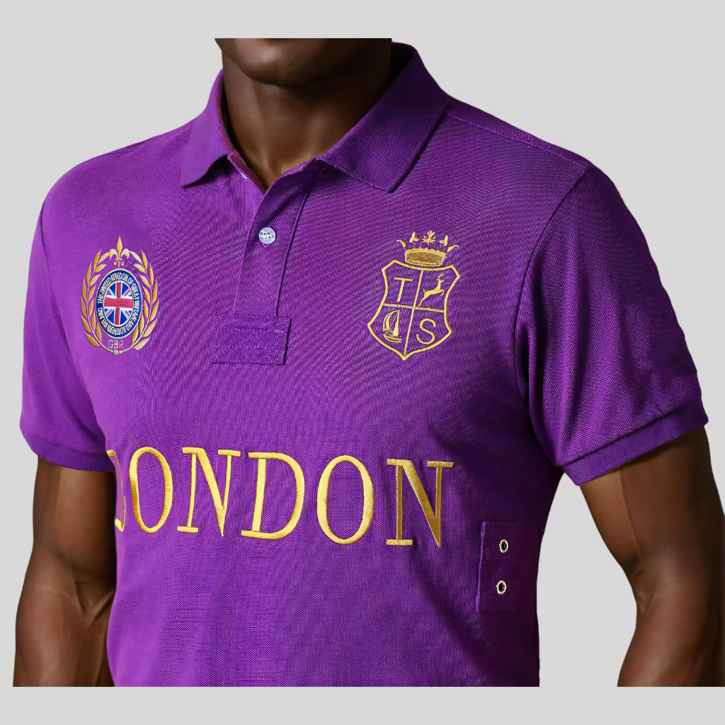 Polo en coton de haute qualité pour homme