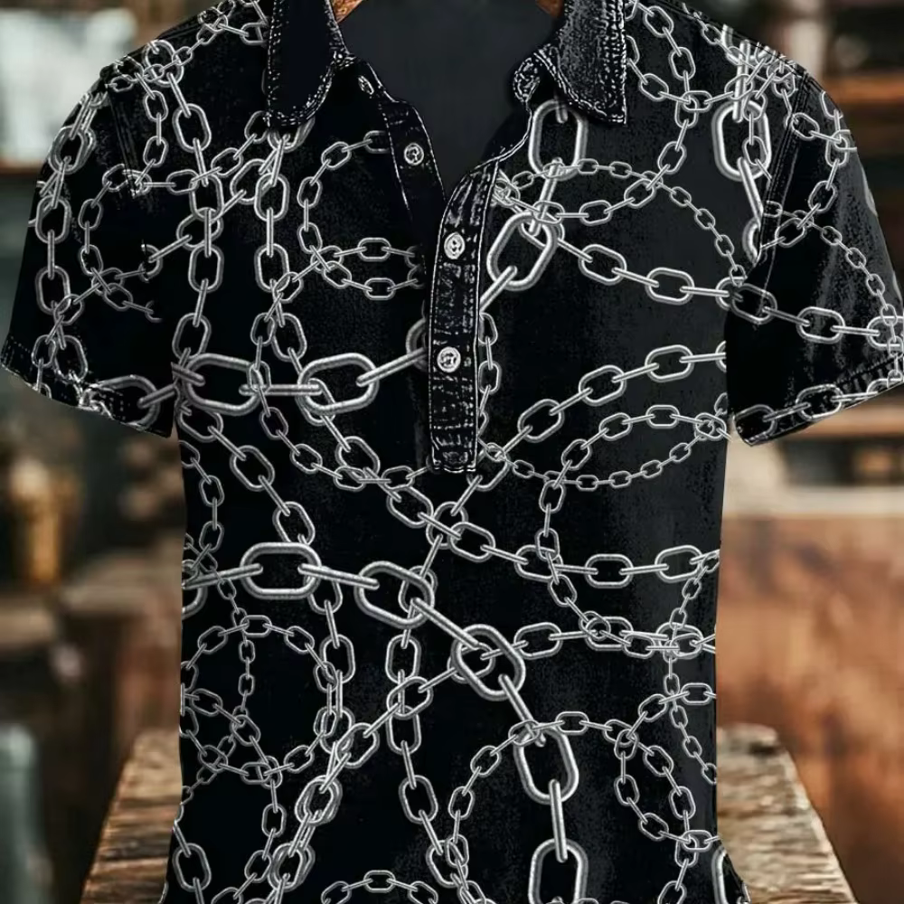 Polo imprimé pour homme
