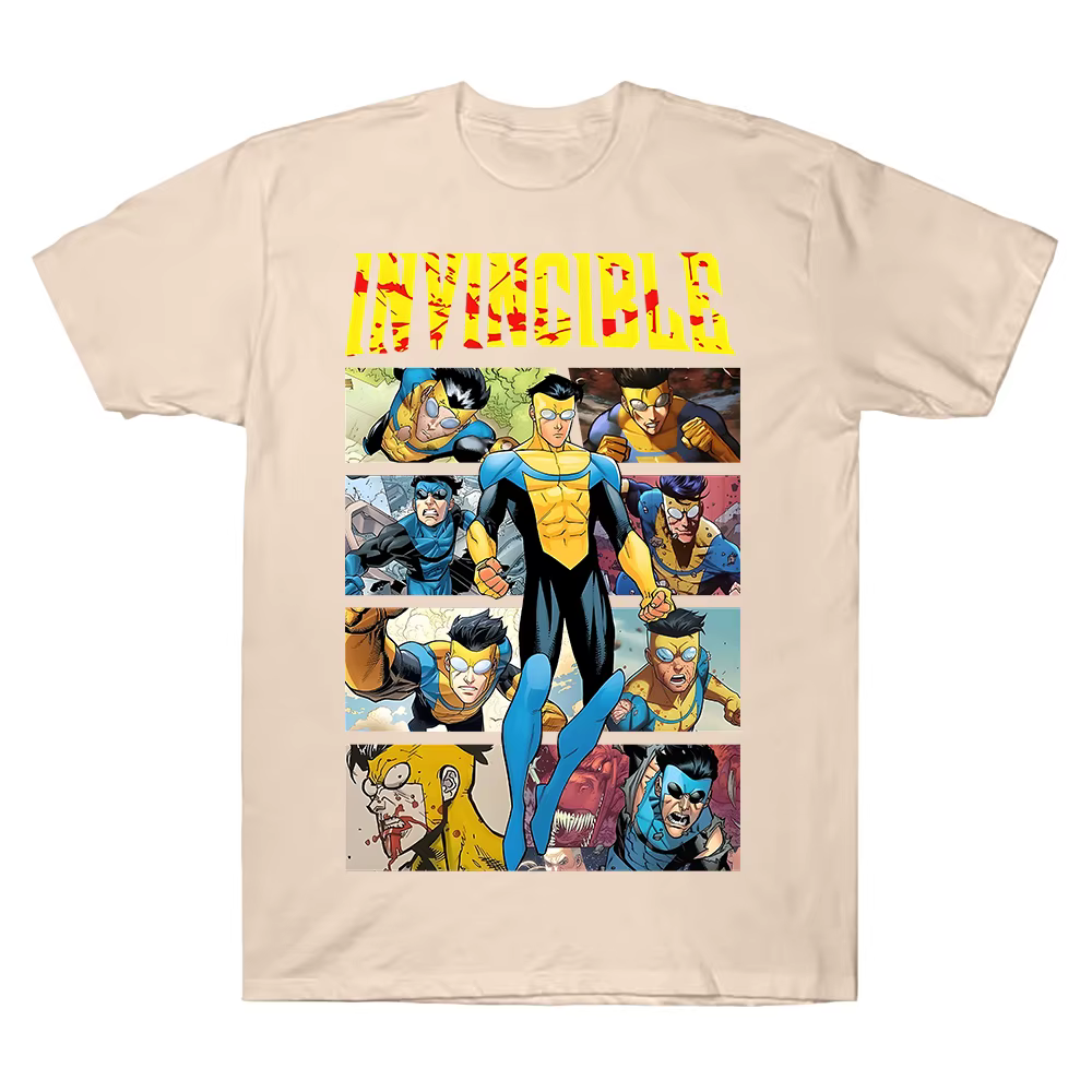 T-shirt Invincible Mark Superhero unisexe