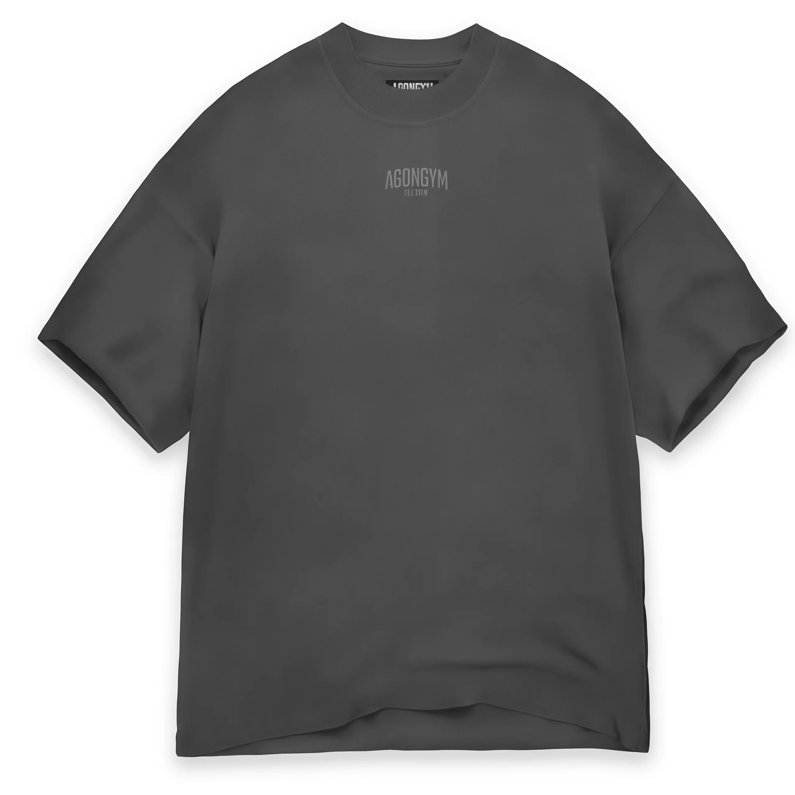 AGONGYM nouvelle tendance de la mode hommes T-shirt sport coton manches courtes chemises amples musculation Fitness
