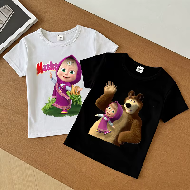 T-shirt Mashas Bears pour enfants