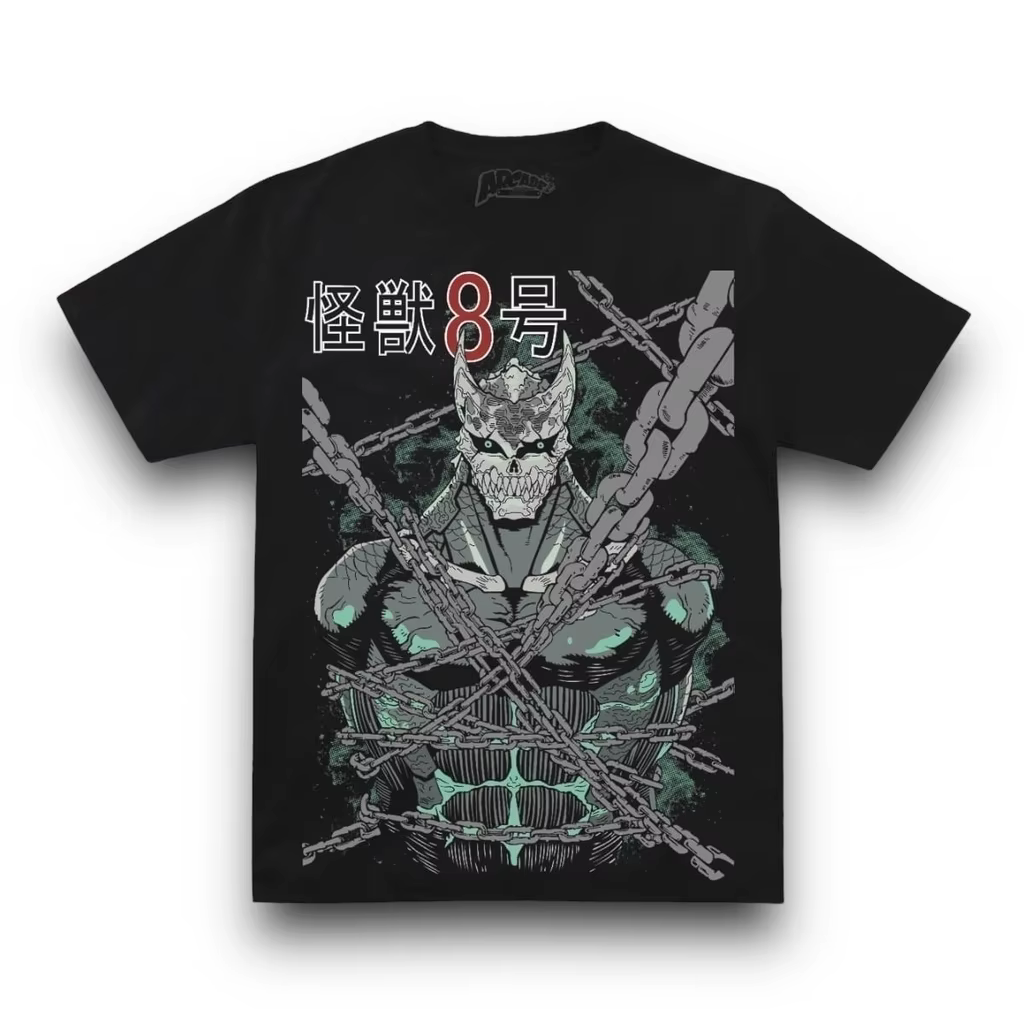 25 nouveau chaud japonais Anime KAIJU No.8 saison 2 T-shirts femmes hommes décontracté coton surdimensionné Y2k haut