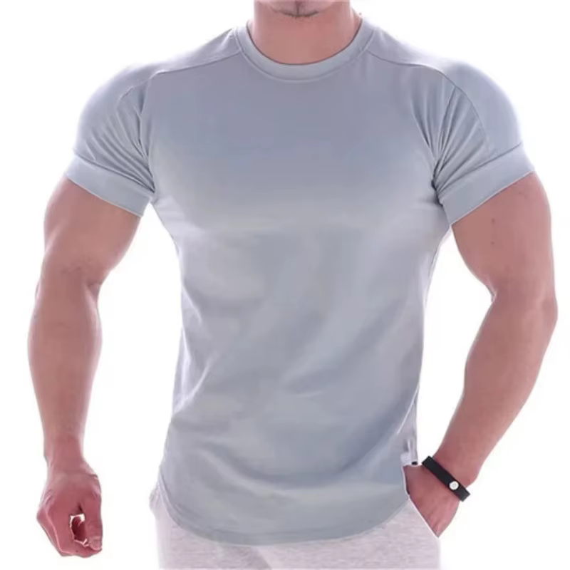 2024 T-shirt de sport d'été hommes gymnases à manches courtes