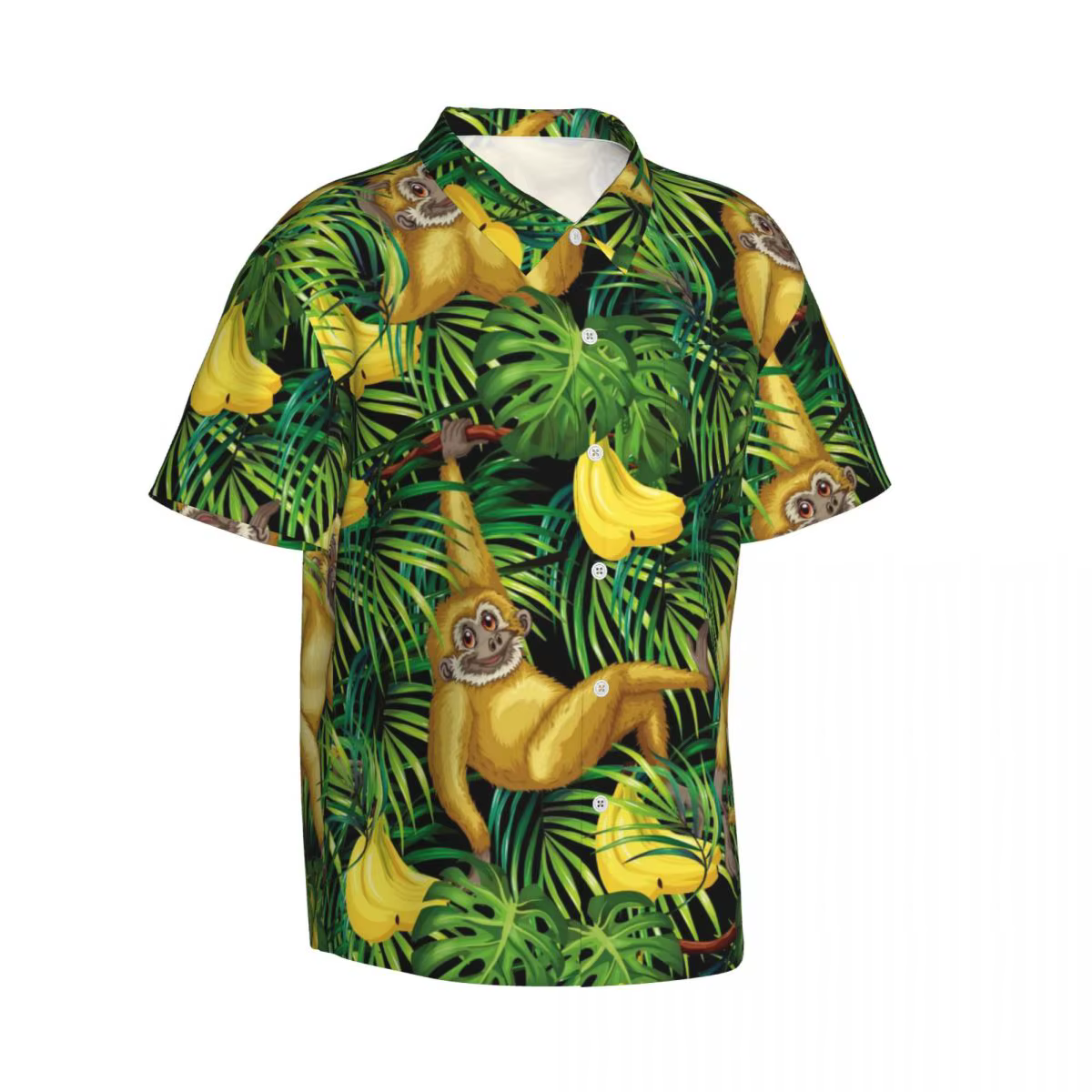 Chemise de Plage à Manches Courtes pour Homme