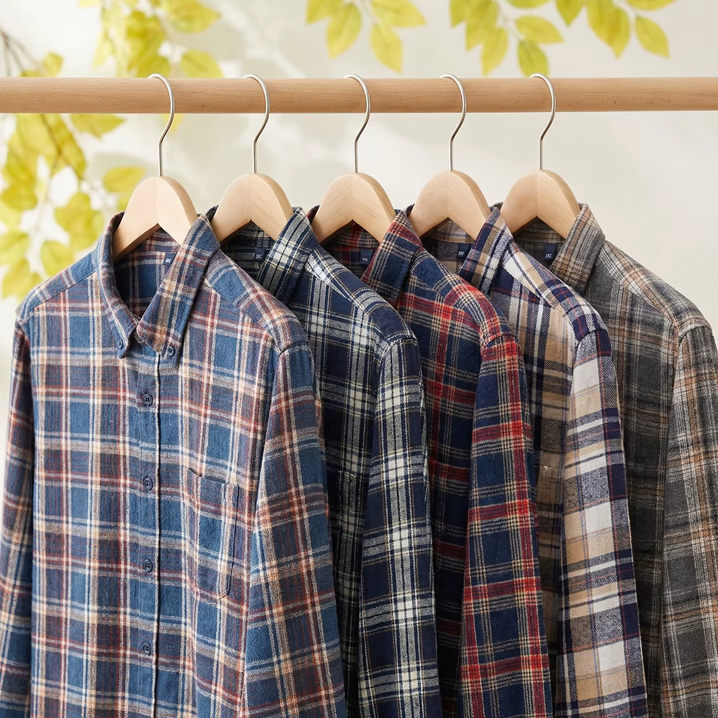 Chemise en flanelle pour homme