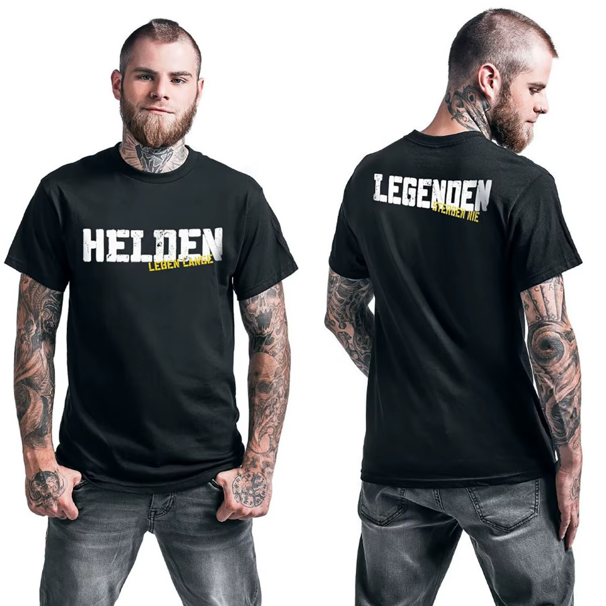 T-shirt en coton graphique Hot Böhse Onkelz unisexe