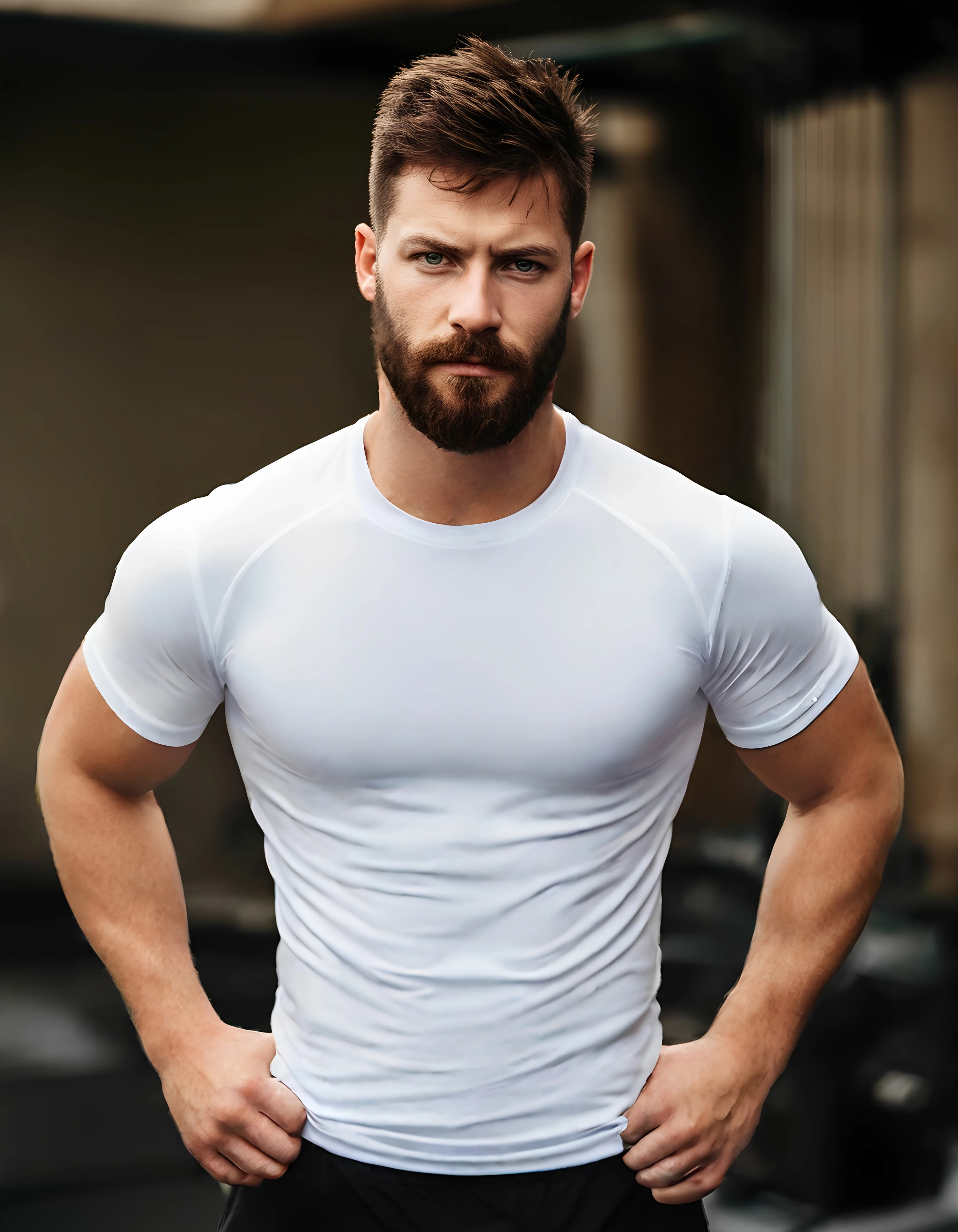 T-shirt Rash Guard pour Homme à Manches Courtes