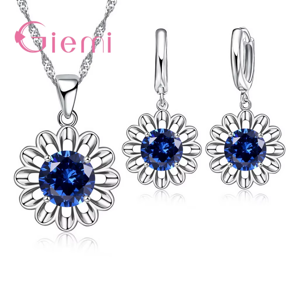 Ensemble de bijoux de mariage tendance pour femmes