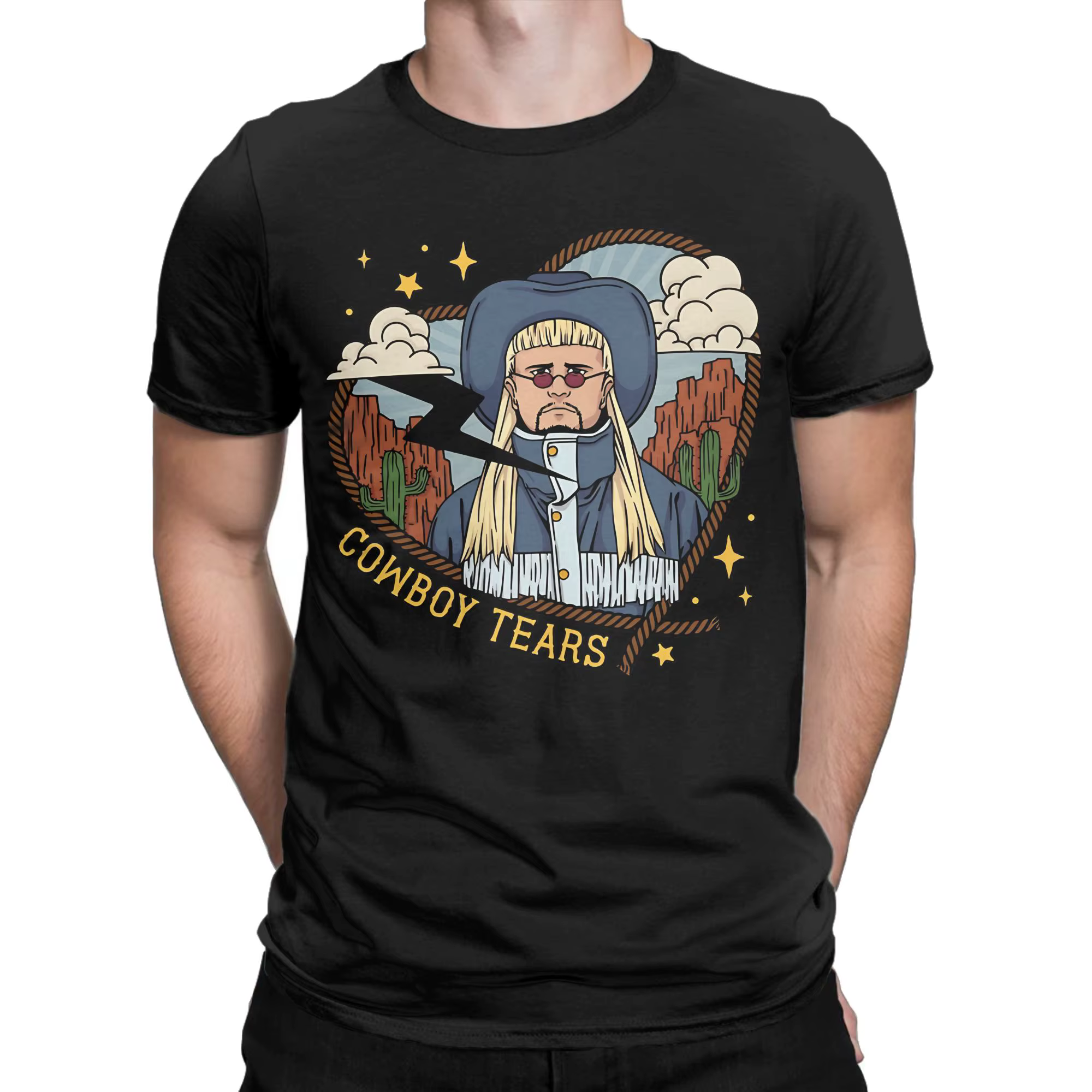 Oliver Tree Cowboy Tears T-shirts pour hommes