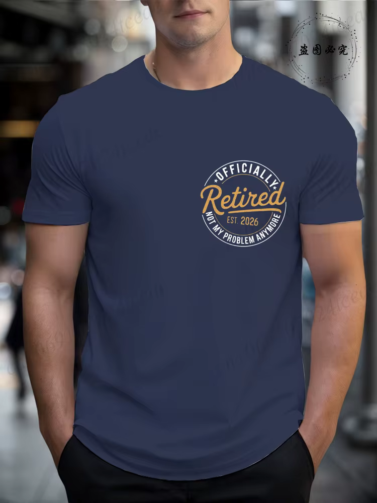 T-shirt drôle pour les retraités