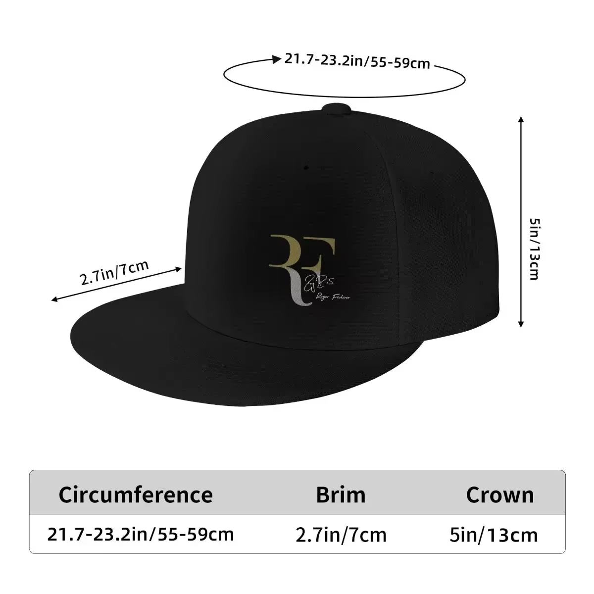 Roger Federer casquettes de Baseball mode hommes femmes chapeaux réglable Casquette Streetwear Baseball chapeau Casquette