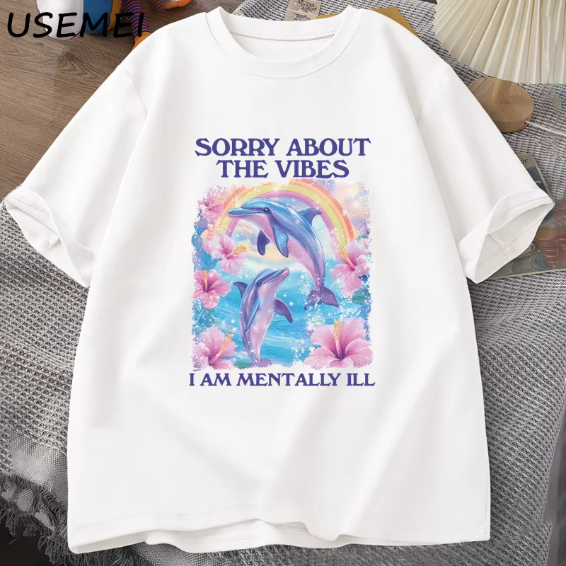Désolé sur les vibrations T-shirt unisexe idiot bizarre