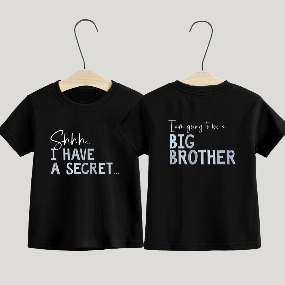 T-Shirt Big Brother, j'ai un Secret promu à gros frère