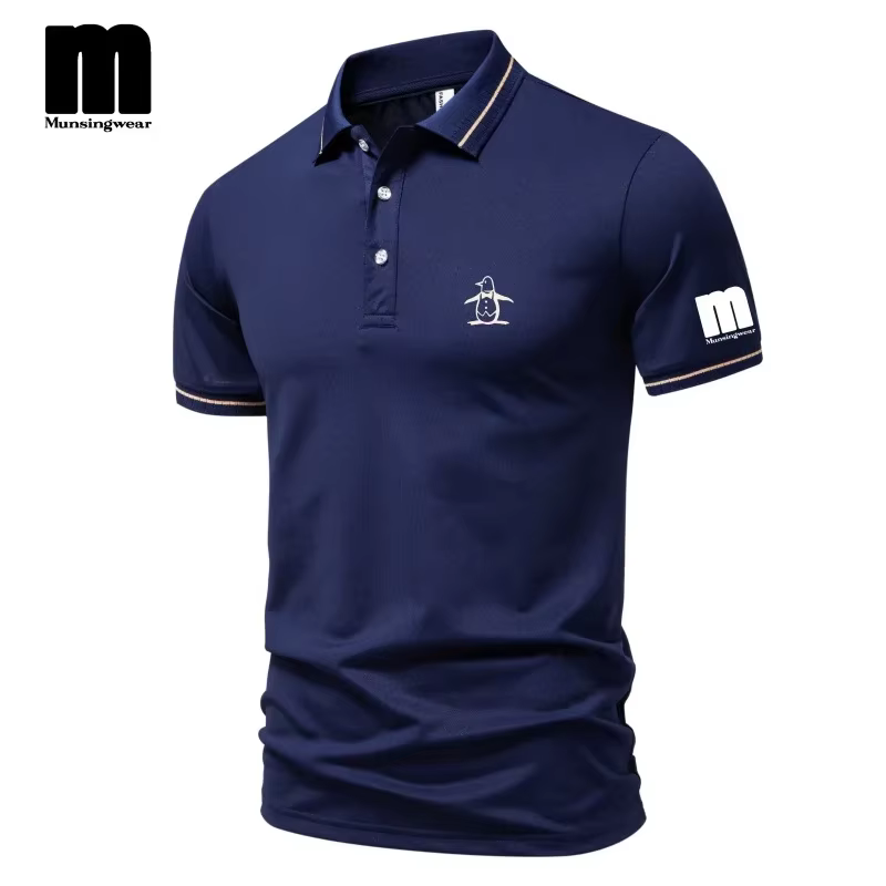 Vêtements de Golf 2026 été nouveau luxe de haute qualité séchage rapide mode hommes et femmes sport à manches courtes