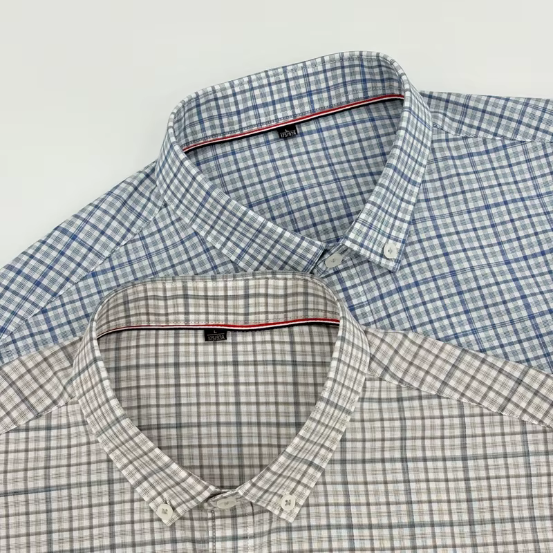 Chemise à manches courtes pour homme en été