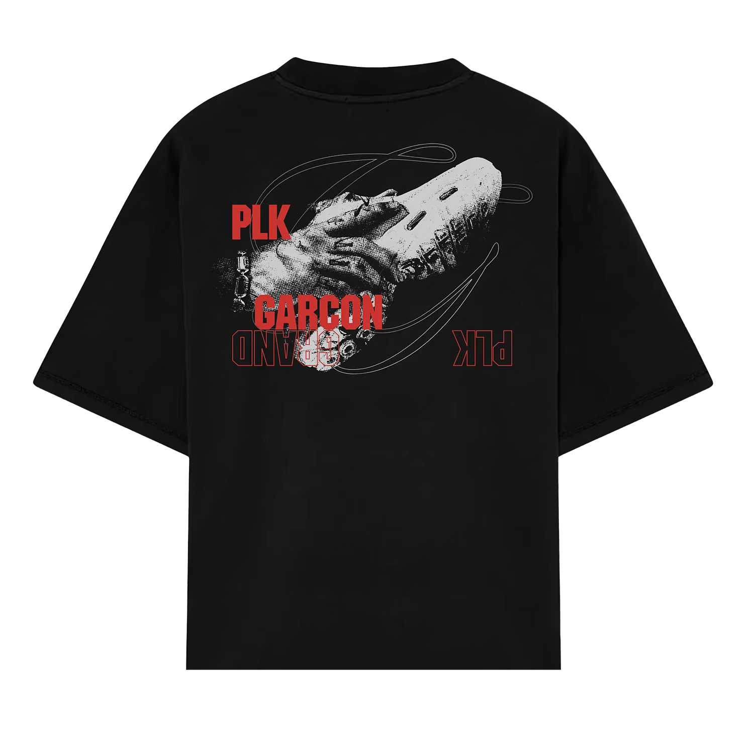 T-shirt graphique PLK (rapper) Grand Garç