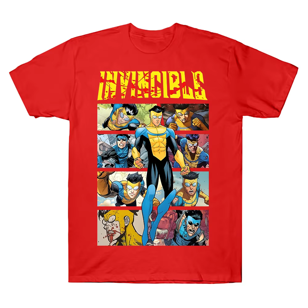 T-shirt Invincible Mark Superhero unisexe
