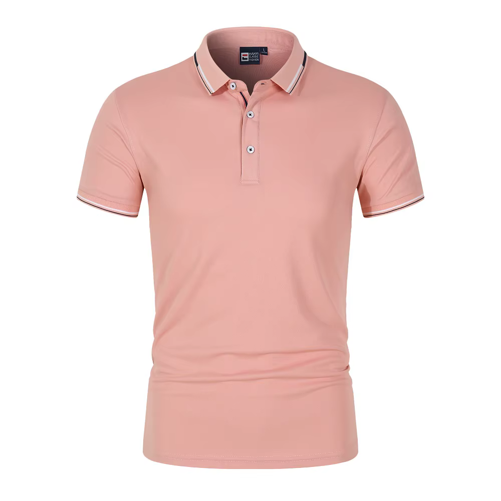 Polo homme manches courtes coupe ajustée