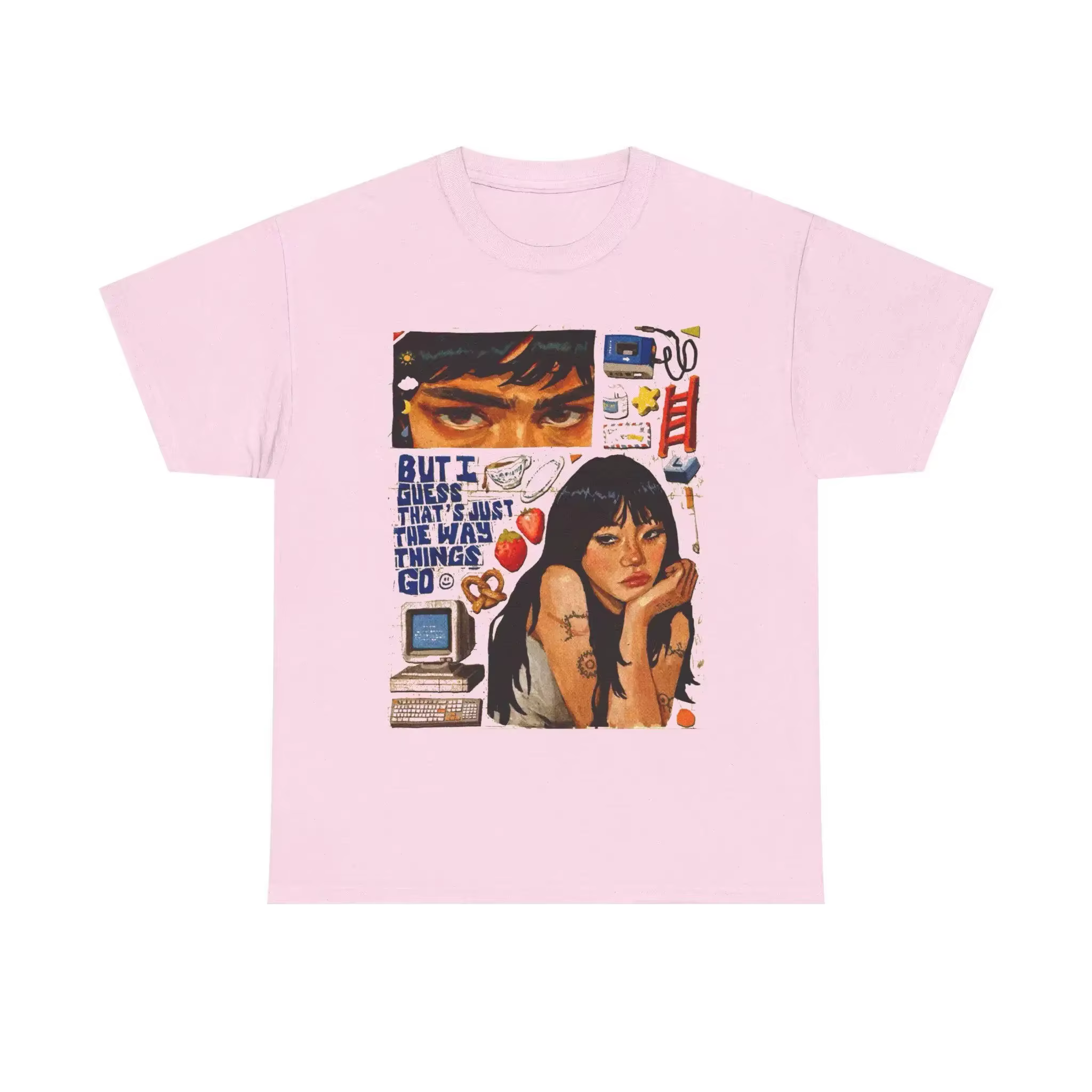 T-shirt graphique inspiré de Beabadoobee