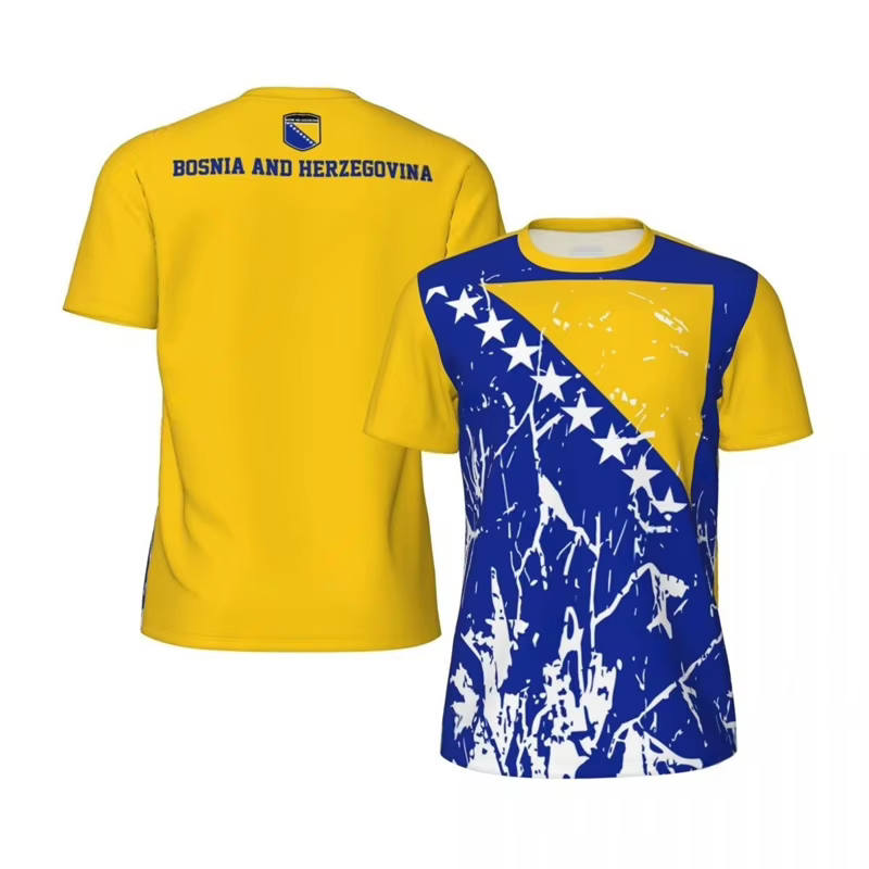 T-shirt à motif de Bosnie-Herzégovine