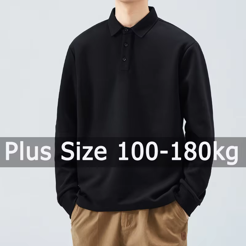 Polos à manches longues pour hommes