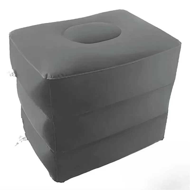 Repose-pieds gonflable pour enfants, coussin de repos pour avion, voiture, bus, coussin de voyage, repose-pieds