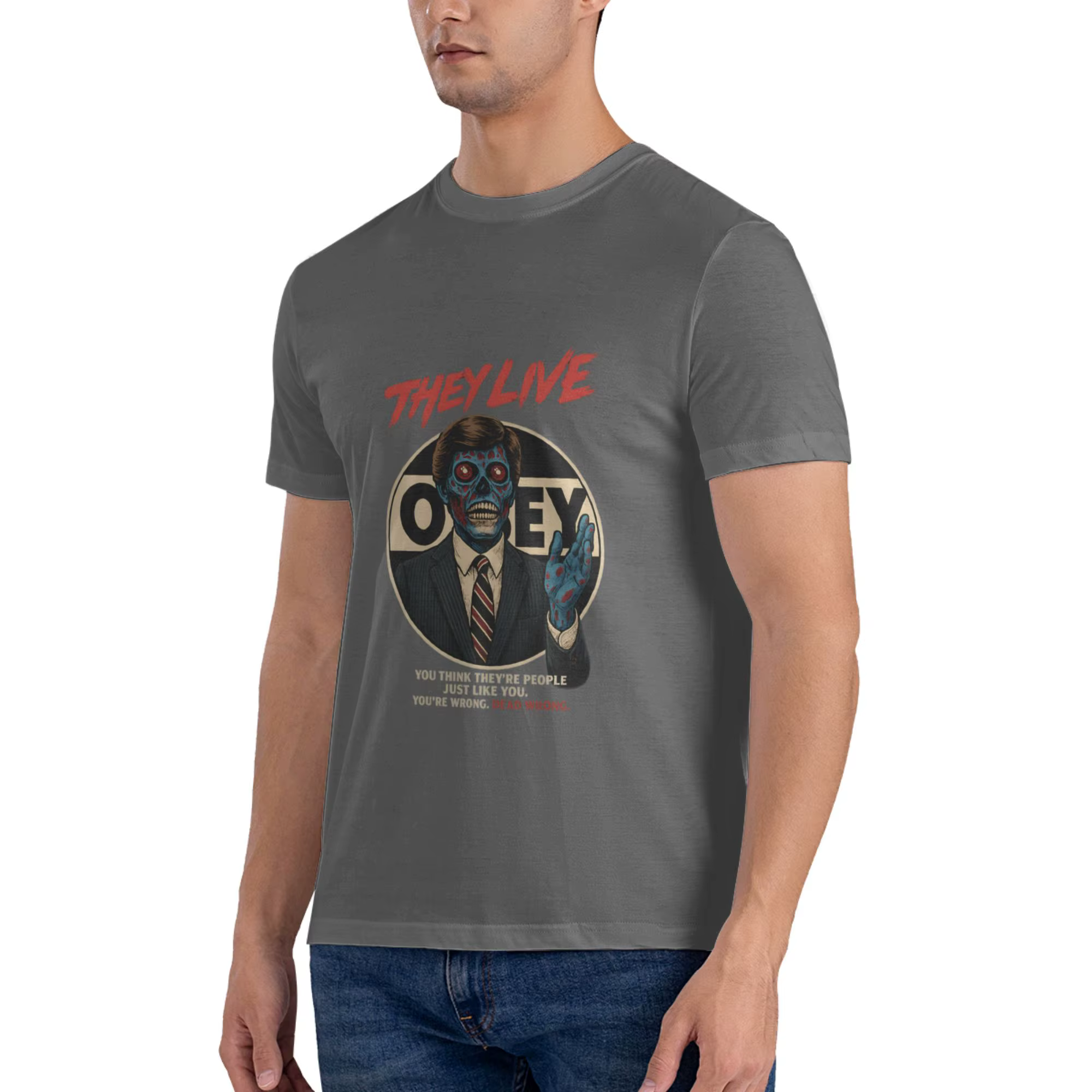 T-shirt imprimé pour hommes