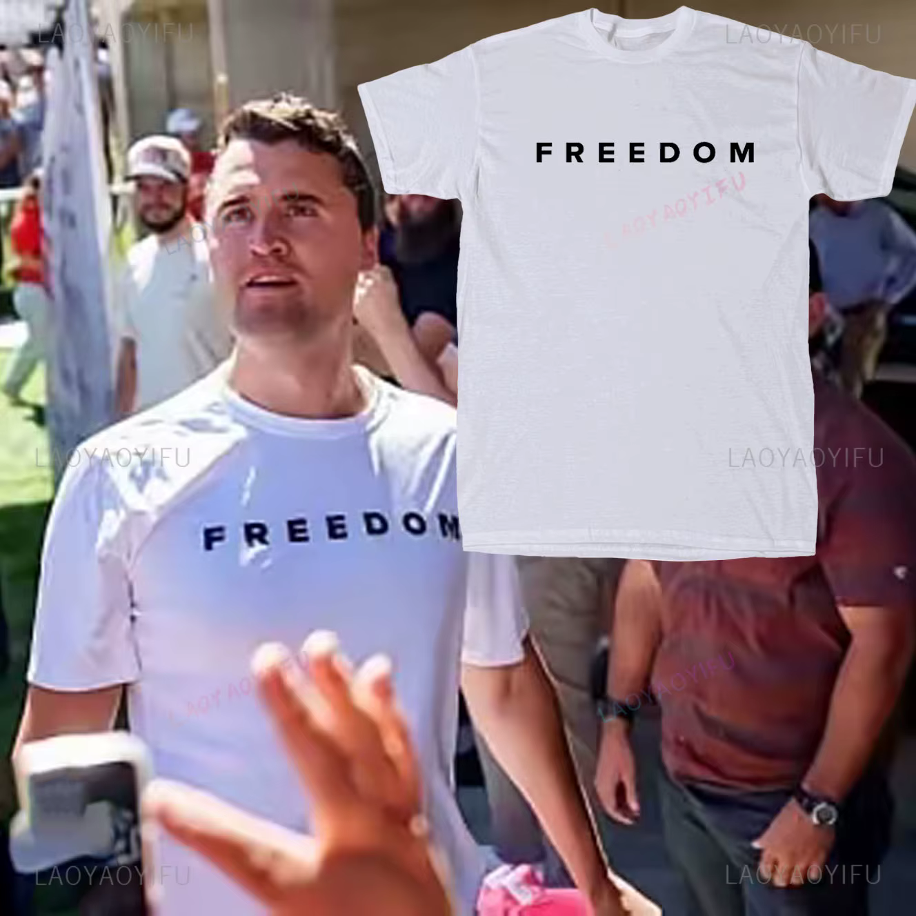 Charlie Kirk Freedom Shirt