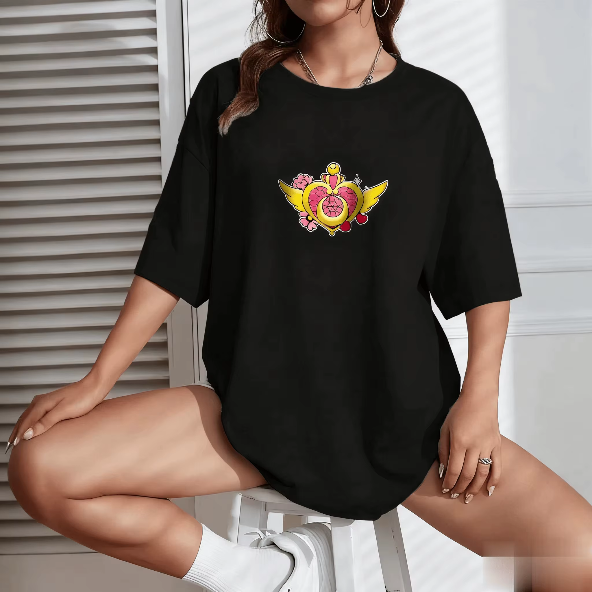 T-shirt Sailor Moon Anime pour homme et femme
