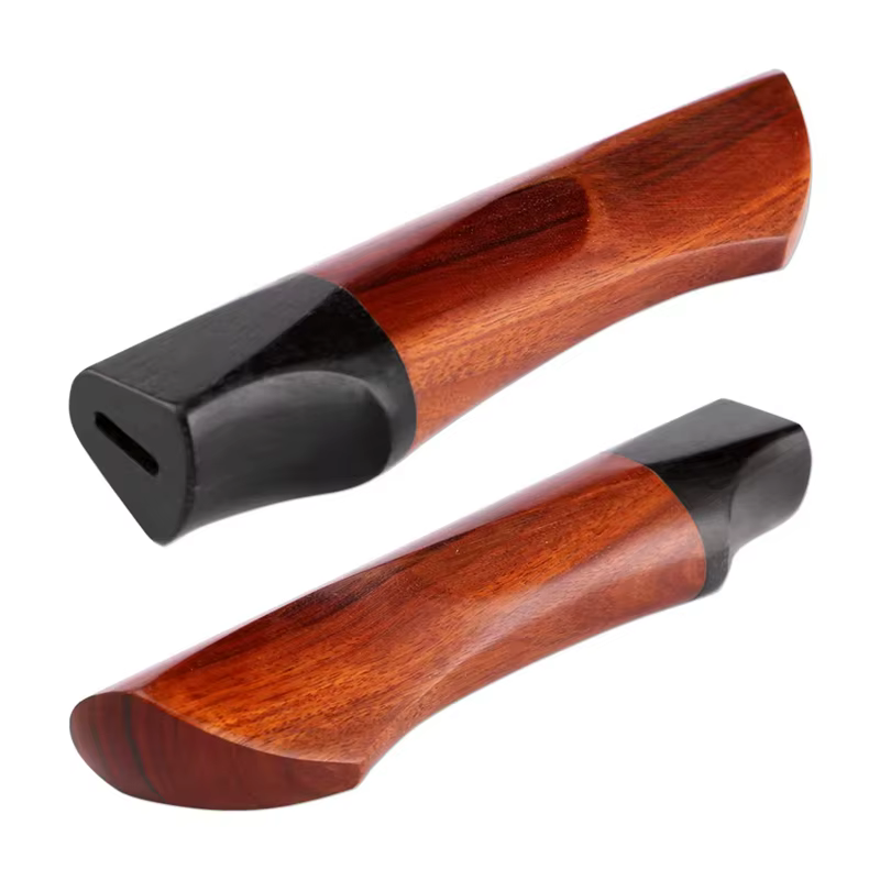 Manche de couteau professionnel haut de gamme en bois de forme japonaise pour couteau de chef, manche de couteau DIY, manche de remplacement personnalisé en usine