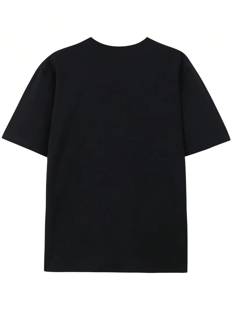 T-shirt graphique signature Ava Max pour homme - Noir avec motif portrait