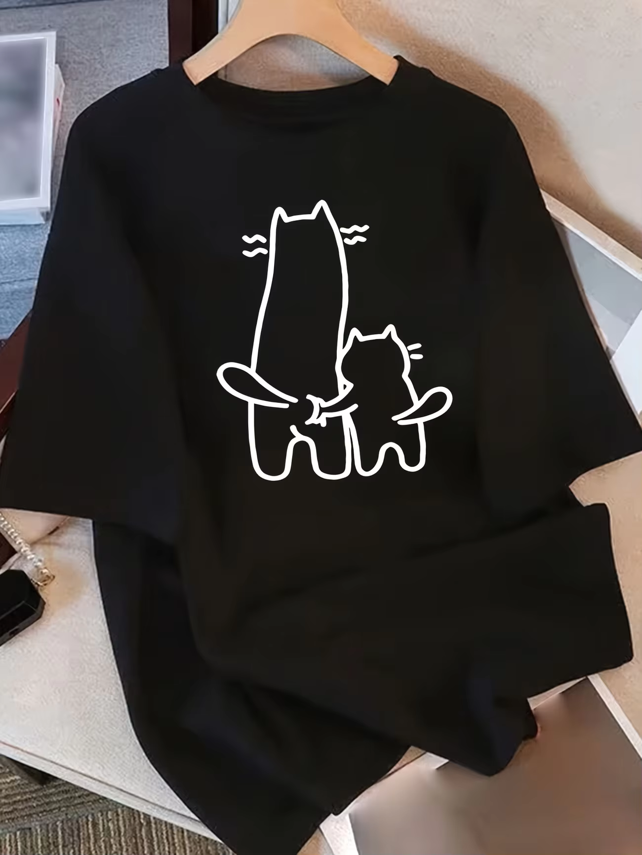 T-shirt graphique chatons mignons vue dos