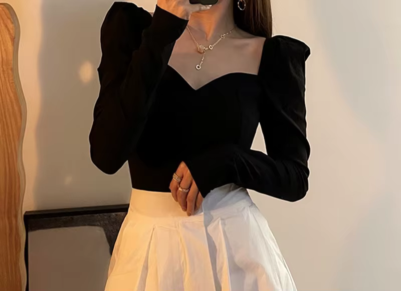 T-shirt à manches longues pour femmes