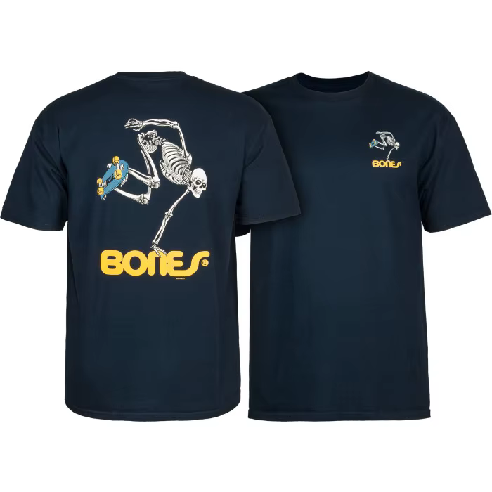 Marque de skateboard américaine haut de gamme - Collection de t-shirts bleu marine