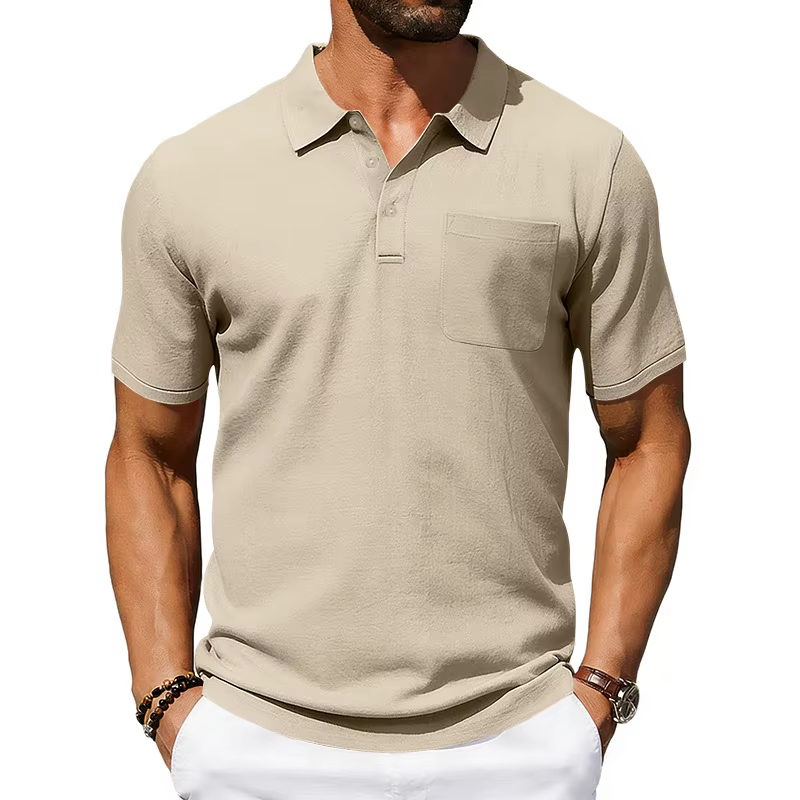 Polo à revers pour homme