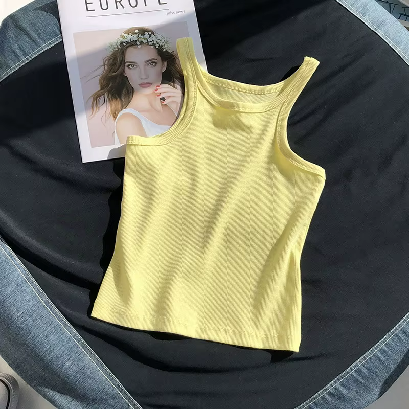 2025 Débardeur femme Sexy court été