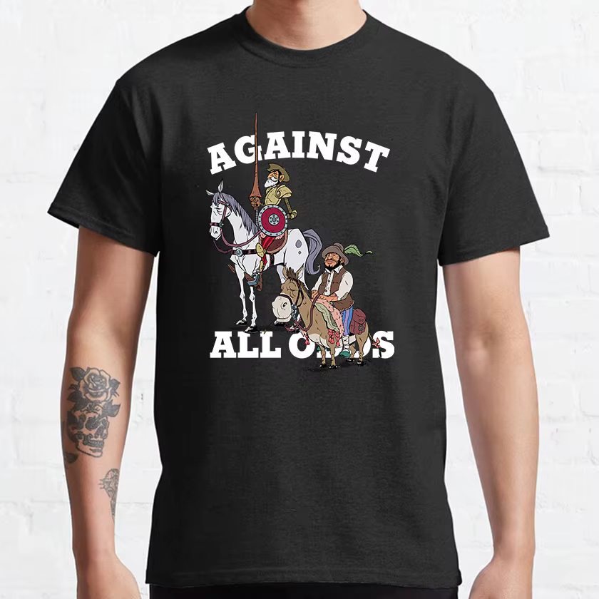T-shirt humoristique imprimé de la littérature espagnole
