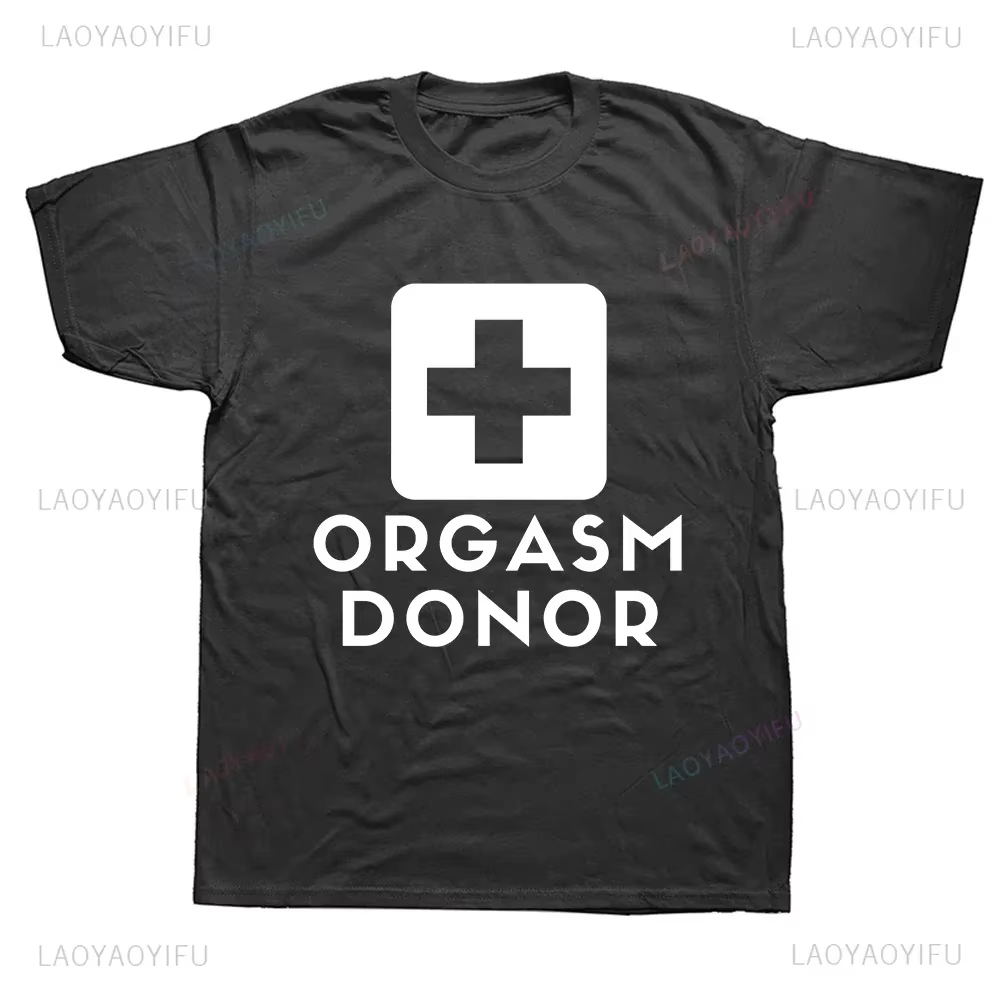T-shirt humoristique noir pour homme