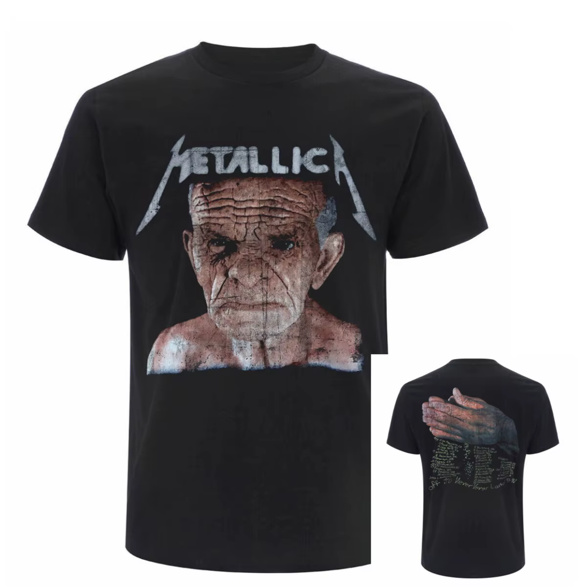 T-shirt décontracté d'été Metallica Metal Up Your Heavy