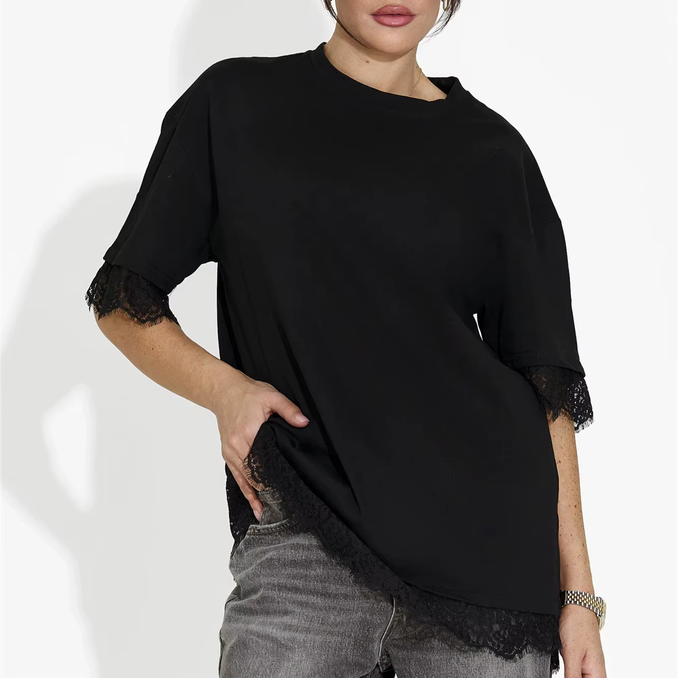 T-shirt surdimensionné pour femmes