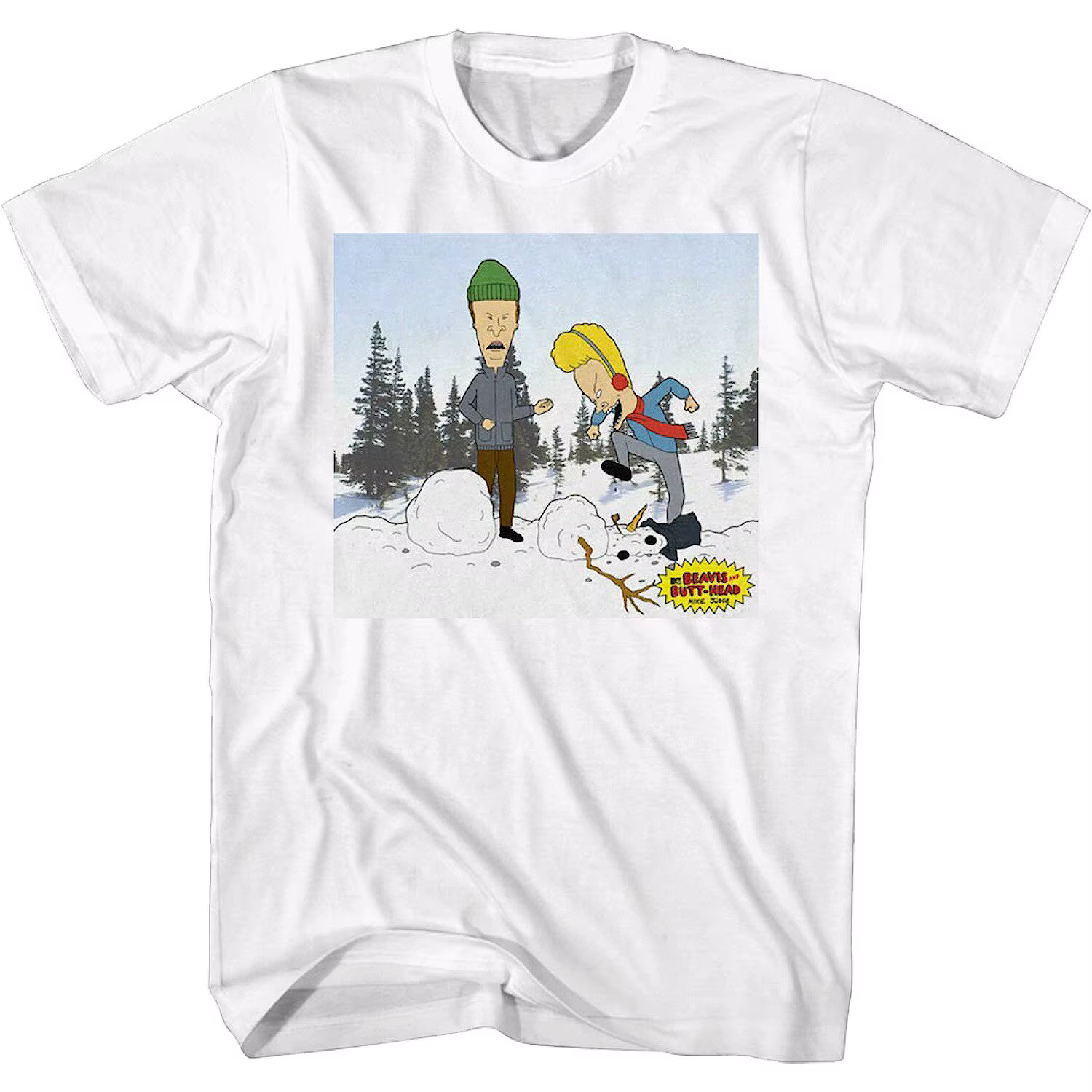 T-Shirt Beavis and Butt-head 100% coton