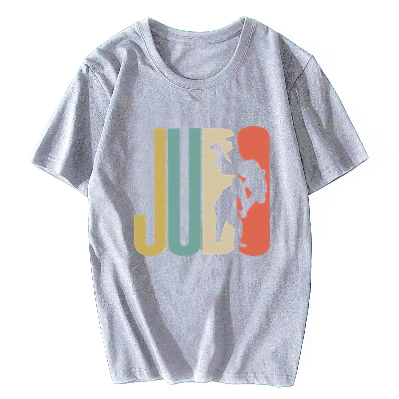 Judo japonais Arts martiaux T-shirt mode hommes Geek unisexe coton