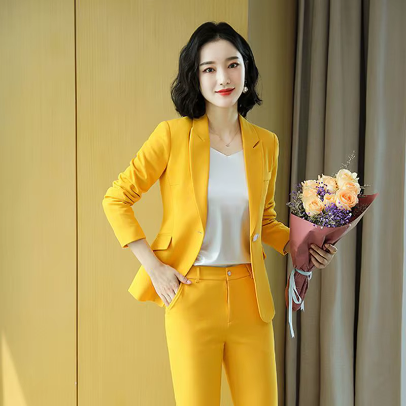 Pantalon 2 pièces tenue 2025 été femmes correspondant ensembles