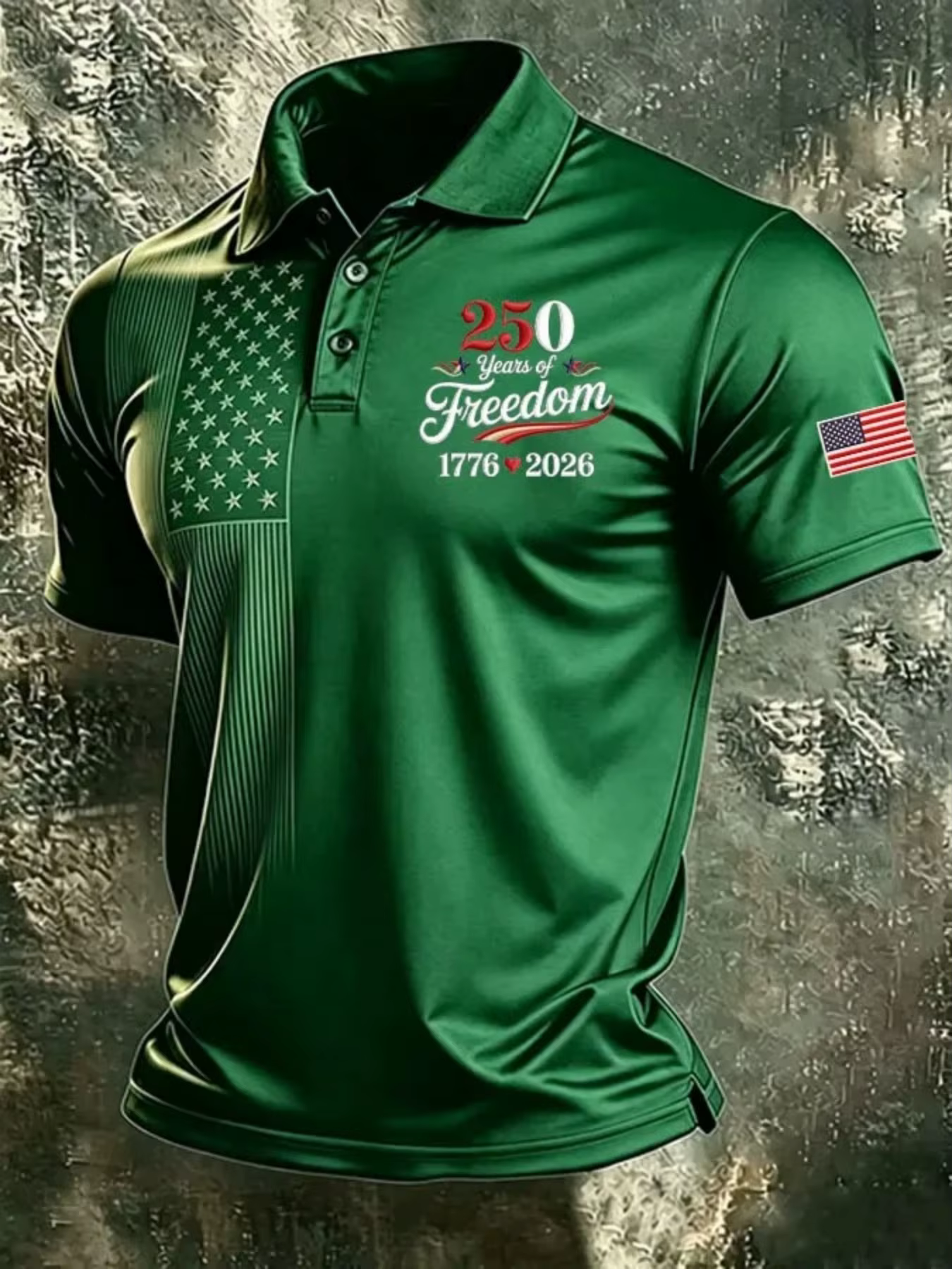 Polo Homme USA 250e Anniversaire Manches Courtes – Chemises